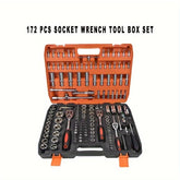 172Pcs Automotive Repair Tool Set(24-Tooth/72-Tooth)