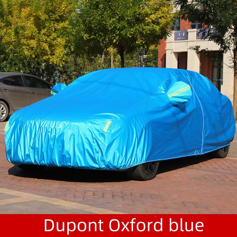 All-Season Universal Waterproof, Rainproof, Dustproof, and Sunscreen Car Cover