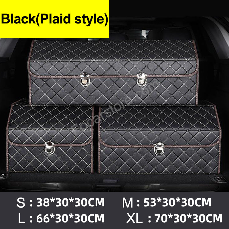 Car Trunk Storage Box（custom car logo available）