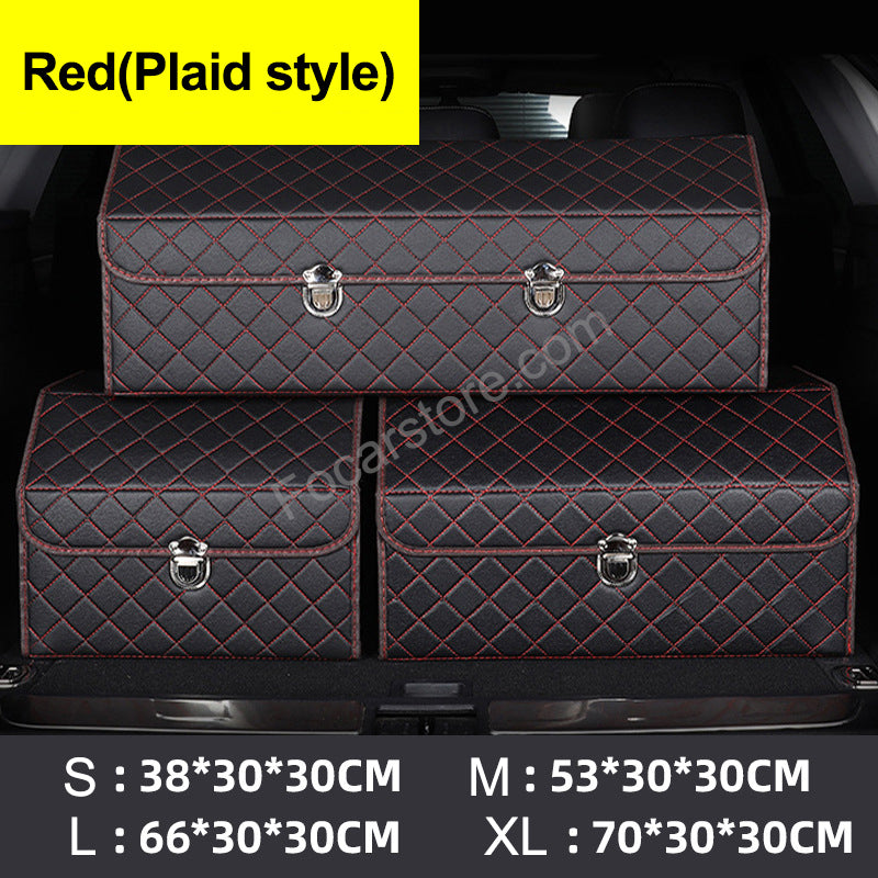 Car Trunk Storage Box（custom car logo available）