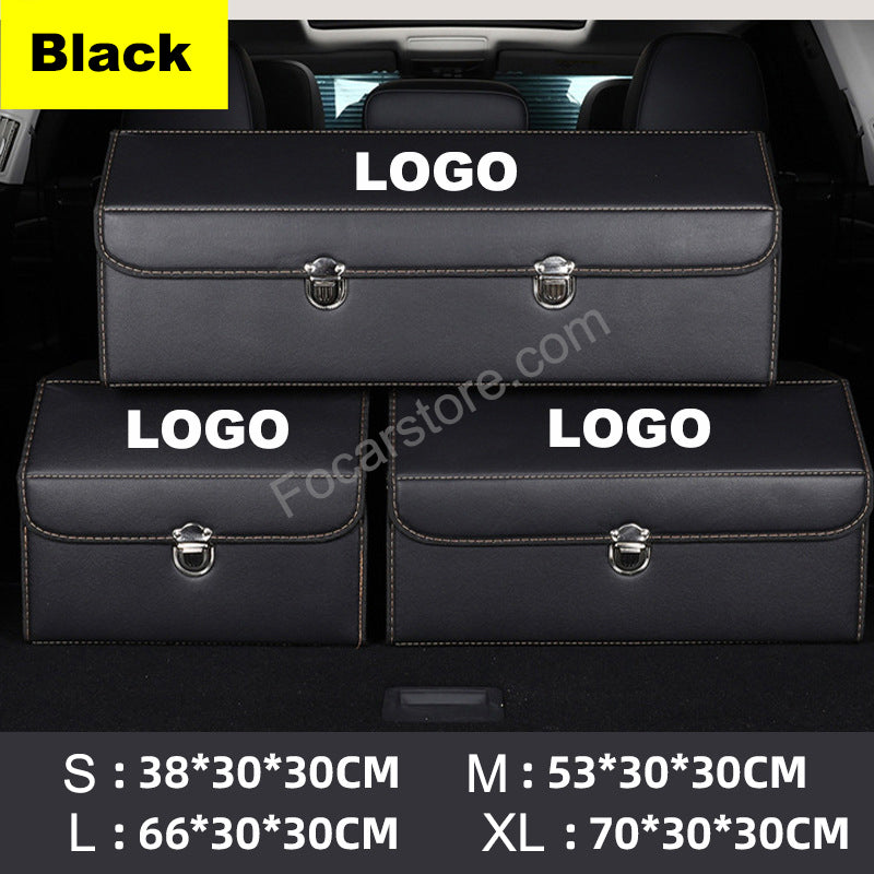 Car Trunk Storage Box（custom car logo available）