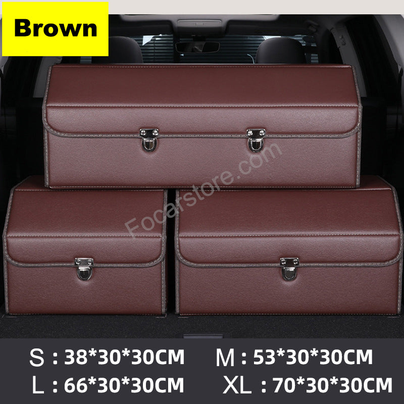 Car Trunk Storage Box（custom car logo available）