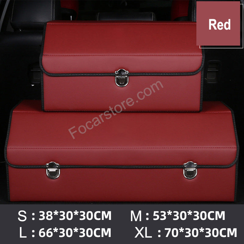 Car Trunk Storage Box（custom car logo available）