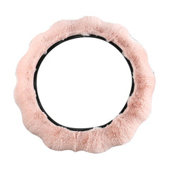 Plush Car Steering Wheel Cover