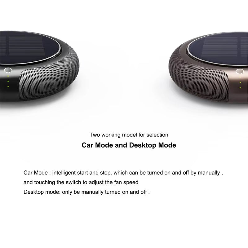 Solar Car Air Purifier