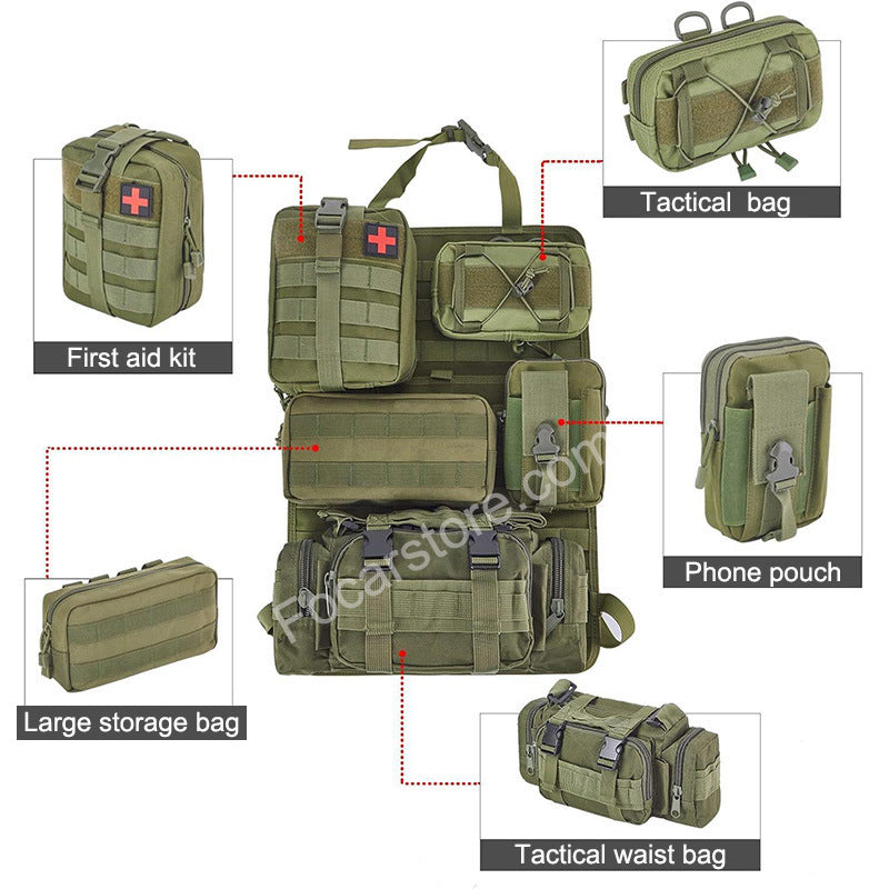 organisateur de siège tactique molle